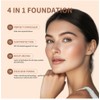 4 In 1 Foundation Liquid,4 In 1 Moisturizing Full Coverage