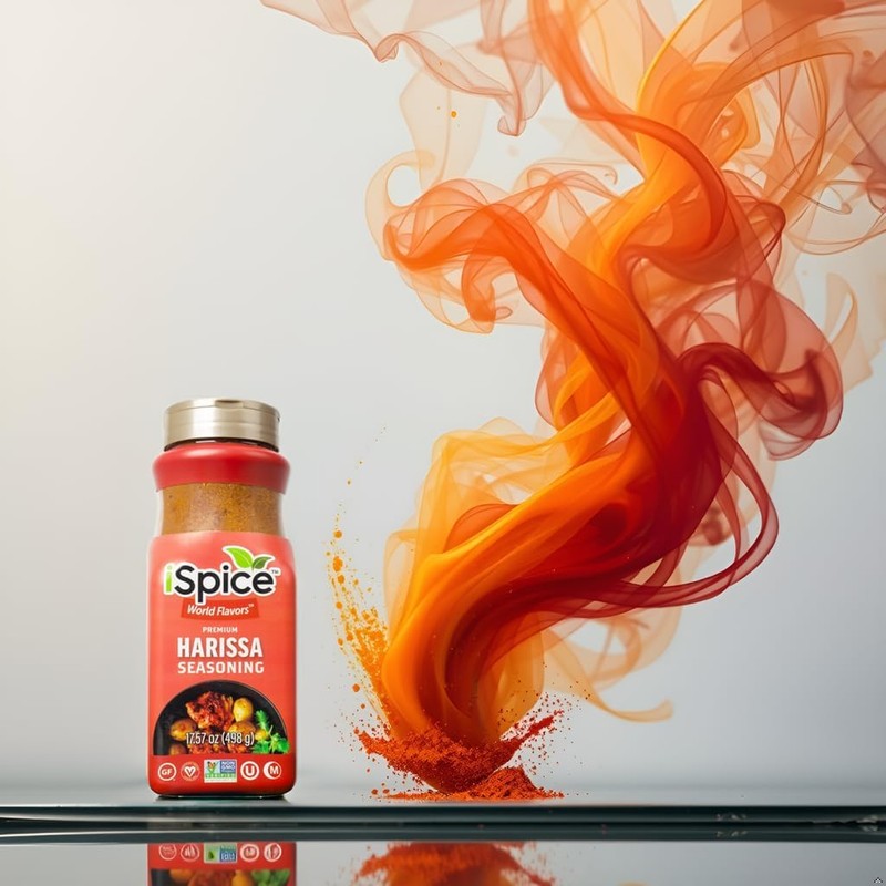 iSpice Blend | Harissa Seasoning | 17.57 oz | Mixed