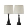 Hikczc Touch Table Lamp for Living Room Bedroom, 21" Table