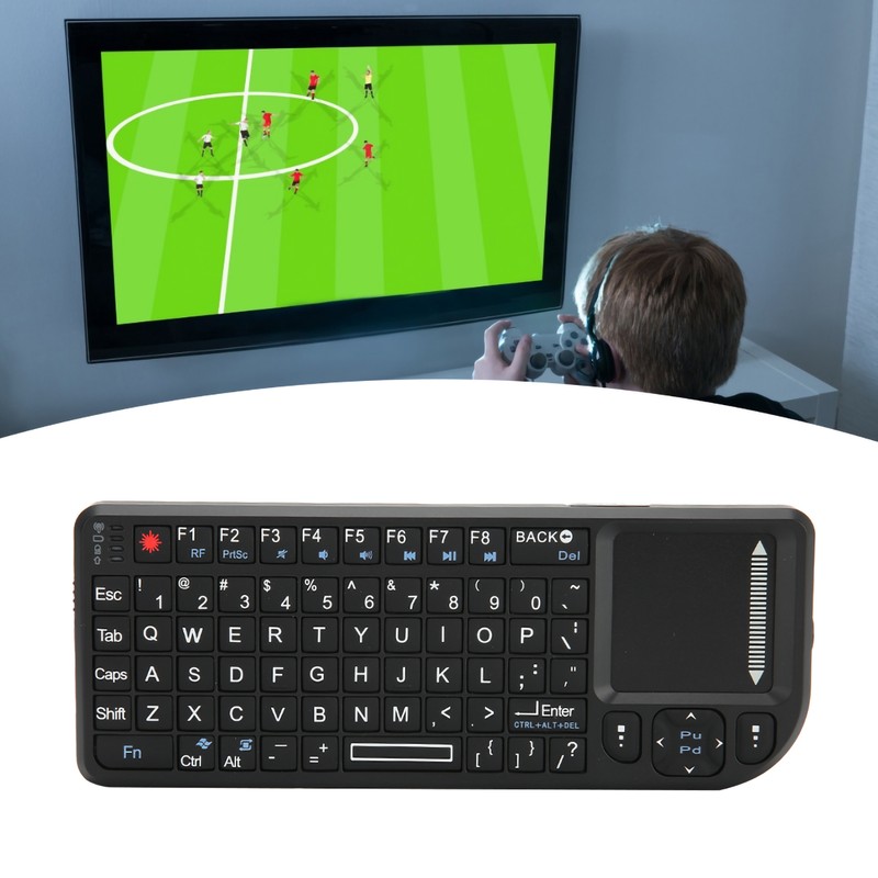 Wireless Mini Keyboard K808 Neutral Founctional 2.4G Mouth Touchpad Floating
