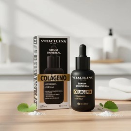 Vitacilina Serum Facial con Colágeno 30ml – Reafirma y Revitaliza | Uso Día y Noche
