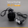 SecurityIng Bicycle Light, 700 Lumens, IPX5 Waterproof, High Brightness, Headlight