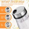 Ziliny 12 Pcs Salt and Pepper Shakers Sets with Adjustable