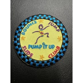 Pump it Up Girl Scout Boy Cub Scout Patch