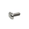 Stainless Steel Hammer Screw T-Screw M6 16 mm Nut 8
