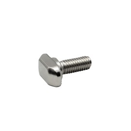 Stainless Steel Hammer Screw T-Screw M6 16 mm Nut 8 for Aluminium Profile Pack of 30