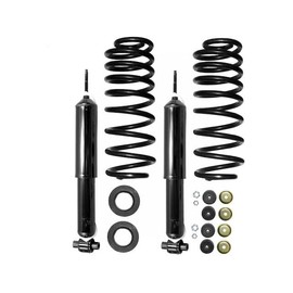 Marketplace Auto Parts Rear Air Spring to Strut and Coil Spring Conversion Kit Set of 2 - Compatible with 2003-2011 Lincoln Town Car Sedan