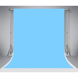 Kate Blue Photo Background 1.5 x 2.2 m Plain Photo Box Background Microfibre Seamless Portrait Background for Newborn Photography Studio