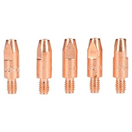 0.8mm Mig Welding Welder Round Contact Tips for MB25 MB36 Euro Torches 5pk