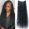 FlowerSeason Pre Crochet Boho Locs Braids Hair Pre Looped With