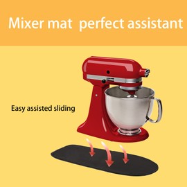 Mixer Mover, Mixer Slider Mat for KitchenAid Stand Mixer, Kitchen Appliance Sliding Mats Compatible with 4.5-5 Qt Tilt-Head Stand Mixer