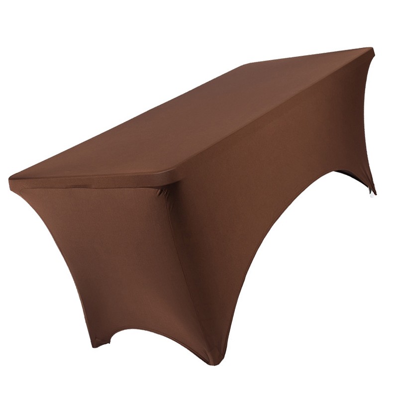 Tablecloths Stretchy Breathable Washable Lightweight Table Cover for Salon Party