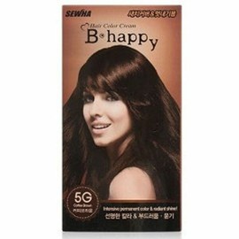 Hair Dye Happy Hair Dye 5G Coffee Brown (WAA9079) - Basic product / 헤어염색약 해피 염색약 5G 커피 브라운 (WAA9079) - 기본상품
