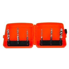 Laser 6569 Drill, Tap & Deburr Bit Set 6pc