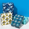 Shark Wrapping Paper 12 Sheets Shark Themed Gift Wrap with