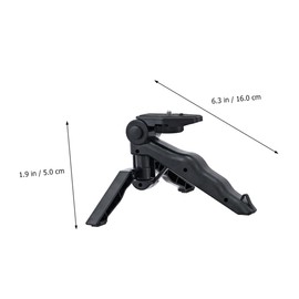 Mipcase 2pcs Mini Tripod Camera Holder Portable Selfie Stand for Live Streaming Video Calls Compact Lightweight Design Stable Mount Cameras Smartphones