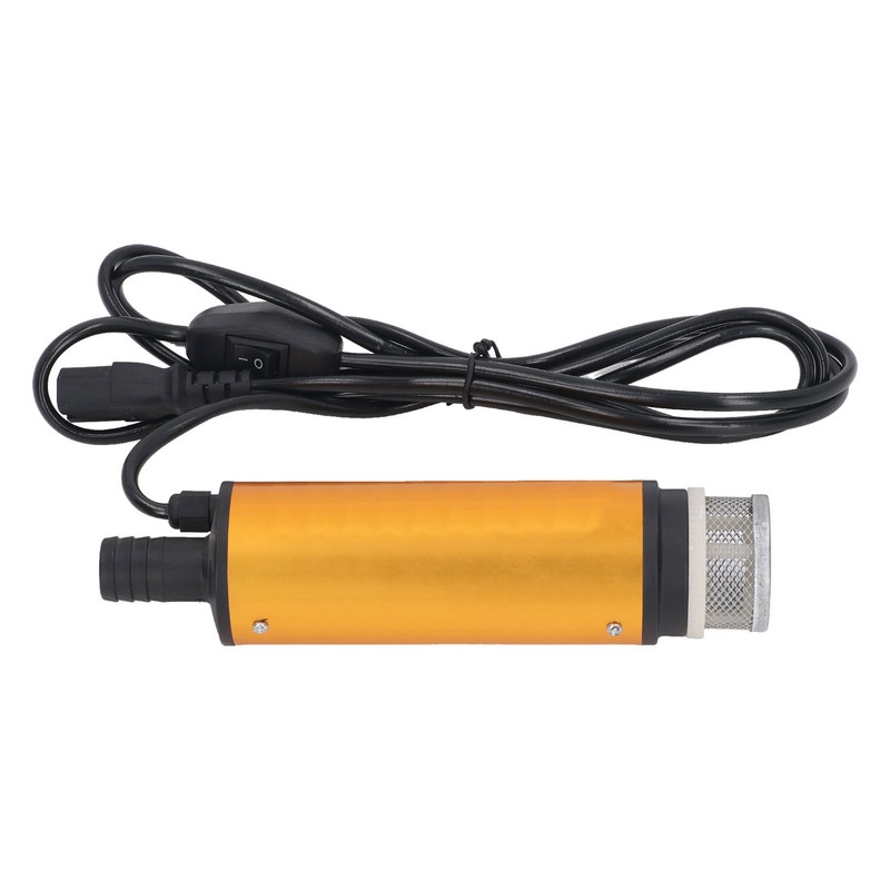 Electric Fuel Pump Universal Stainless Steel Oil Transport Device Mini