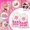 24 Packs Muslin Drawstring Bags 4x6 Wedding Hangover Kit Holder
