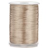 OZXCHIXU 2mm x 100 Yards Satin Nylon Trim Cord, Rattail,