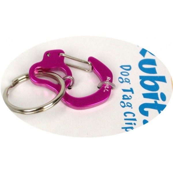 Rubit The Easy Dog Tag Curve Shape Switch Clip, Medium,