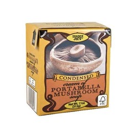Trader Joe's - Condensed Cream of Portabella Mushroom Soup NET WT 11oz - 2-PACK