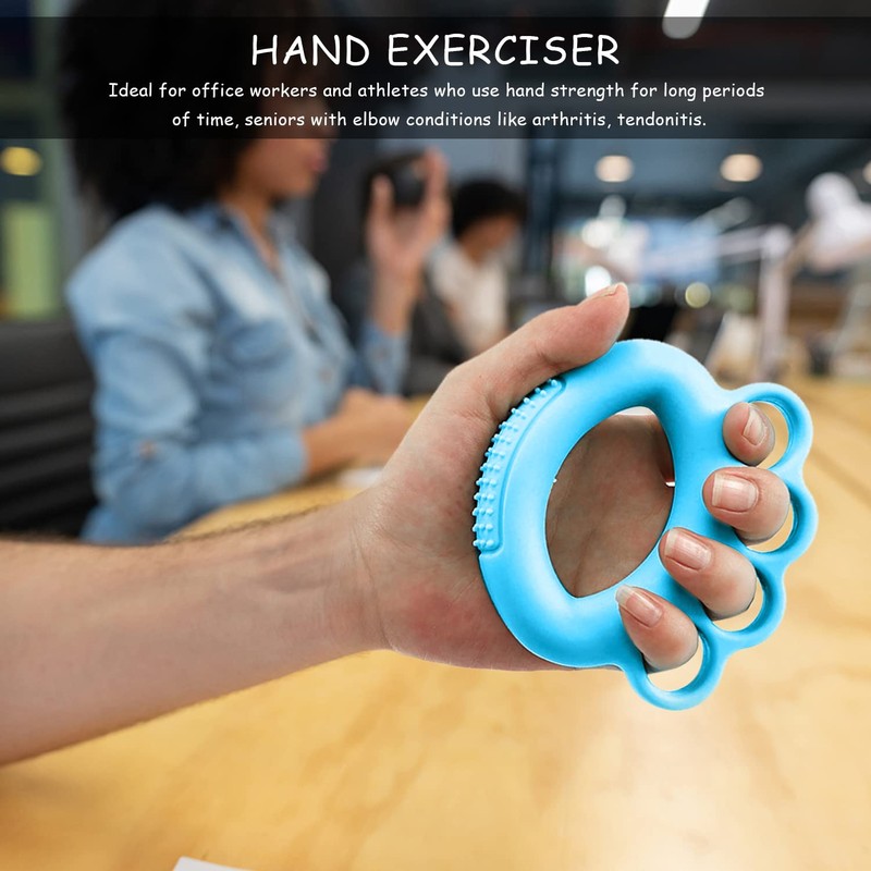 Pack of 2 Finger Trainer, Split Finger Grip Strength Trainer,