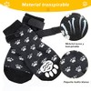 Calcetines Antideslizantes para Perros con Protectores de Patas,Calcetines Antideslizantes de