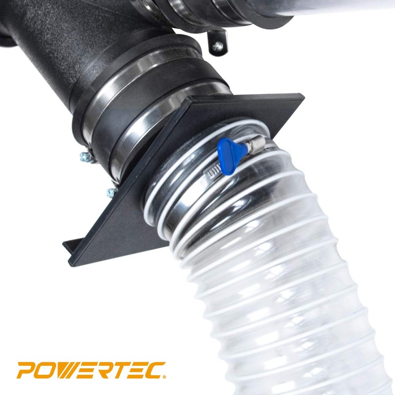 POWERTEC 70120 4 Inch Key Hose Clamp, Thumb Screw Key