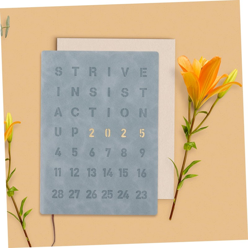Gatuida Daily Workout Journal Blue Fitness Planner Notebook for Gym