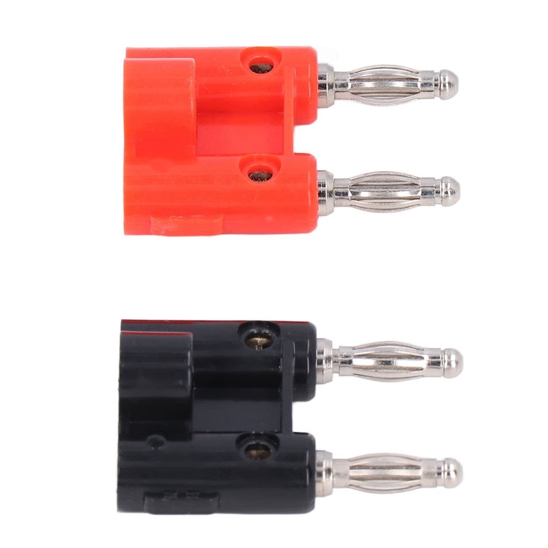 BRDI Dual Banana Plug, High Conductivity Double Banana Socket High