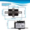 HQRP Enclosed General Purpose Fan Relay Replacement Compatible with Heating/Cooling