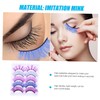 FOMIYES 2sets Long False Lashes Beauty Salon Eyelash Extensions for