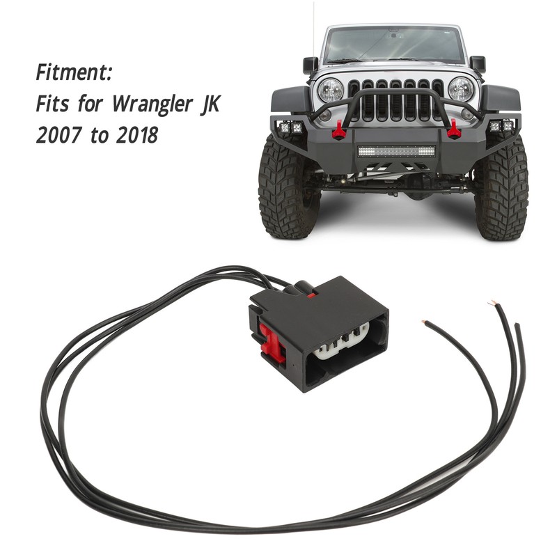 Front Turn Signal Connector Plug Harness 68065016AB Light Connector for