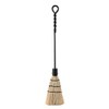 Minuteman International Rope Handle Single Brush Fireplace Tool, Standard, Black