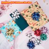 36pcs Gift Wrap Bow 3.5" Sparkle Star Bow Self Adhesive