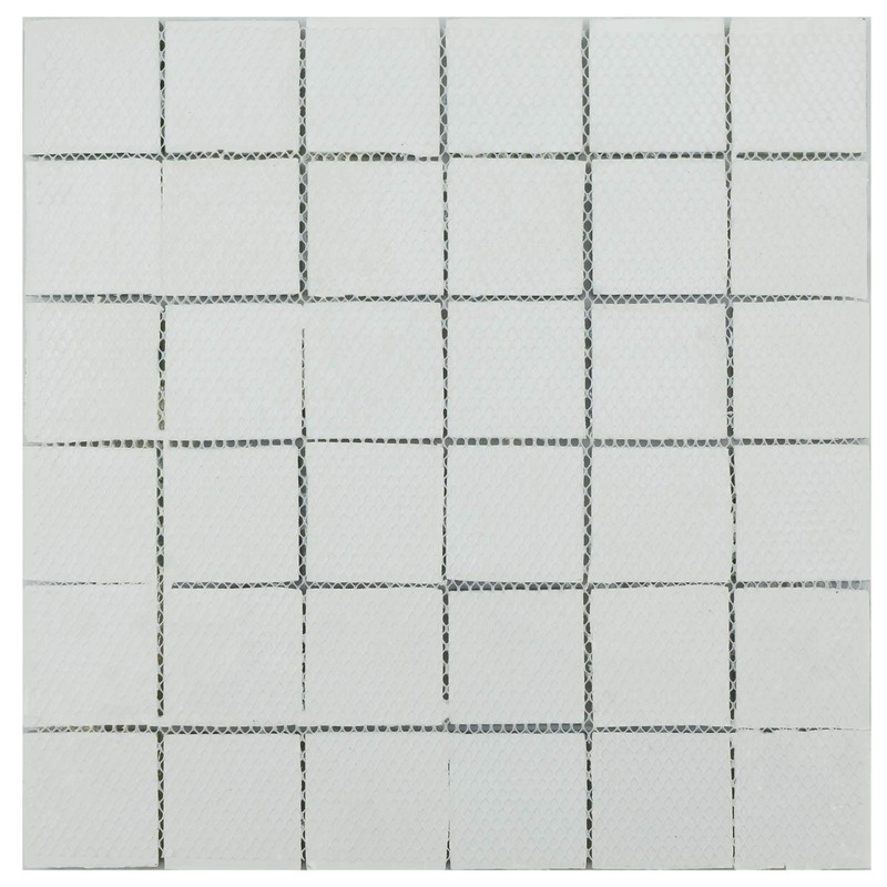 TSLG-02 2x2 Green Glass Mosaic Tile backsplash for Kitchen and