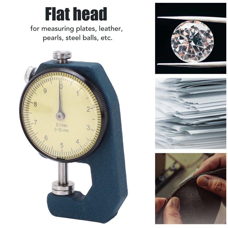 Thickness Gauge Portable Clear Scale Pointer Display Wear Resistant Thickness