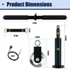 acenfc 360° Rotating Cable Pulley System, Home Gym LAT Pulldown