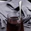 Serving Spoons Stainless Steel 4pcs Hanging Coffee Spoons, Bending Handle