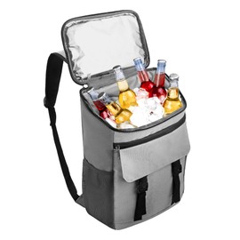 HOMGEN Insulated Cooler Backpack - 25L Waterproof Cooler Bag - Lightweight Leak-Proof Backpack - Multifunctional Lunch Bag for Adults Students to Work, Picnics, Camping, Beach, Hiking,Fishing