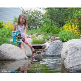 Aquascape Premium Cold Water Fish Food Pellets for Large Koi and Pond Fish, Large Pellet, 4.4 Pounds | 98872