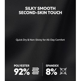 DAVID ARCHY Men's Tank Top Undershirt Moisture-Wicking Quick-Dry A-Shirts Soft Silky Undershirts Tank Shirt for Men 3 Pack(L, Black)