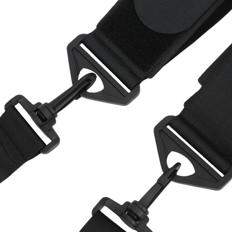 2Set Snowboard Shoulder Straps Handle Double Skis Fixing Strap Sleigh