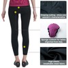Santic Cycling Pants Women Padded Bicycle Tights Bike Leggings for