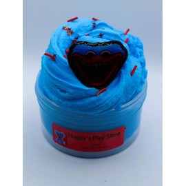 Huggy's Play Slime - Cloud - Scented - Blue - Playtime - Wuggy - Huggy's Play Slime: 6oz