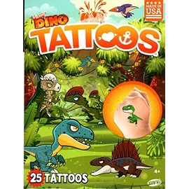 Savvi Dino - Temporary Tattoos - 25 Tattoos