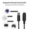 SNLLMZI WiiGamecube Controller Extension Cable for Wii Gamecube GCN -