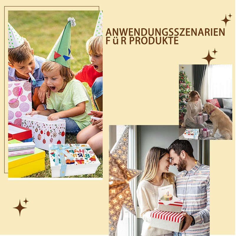1 x Birthday Gift Box, 25 x 18 x 8.5