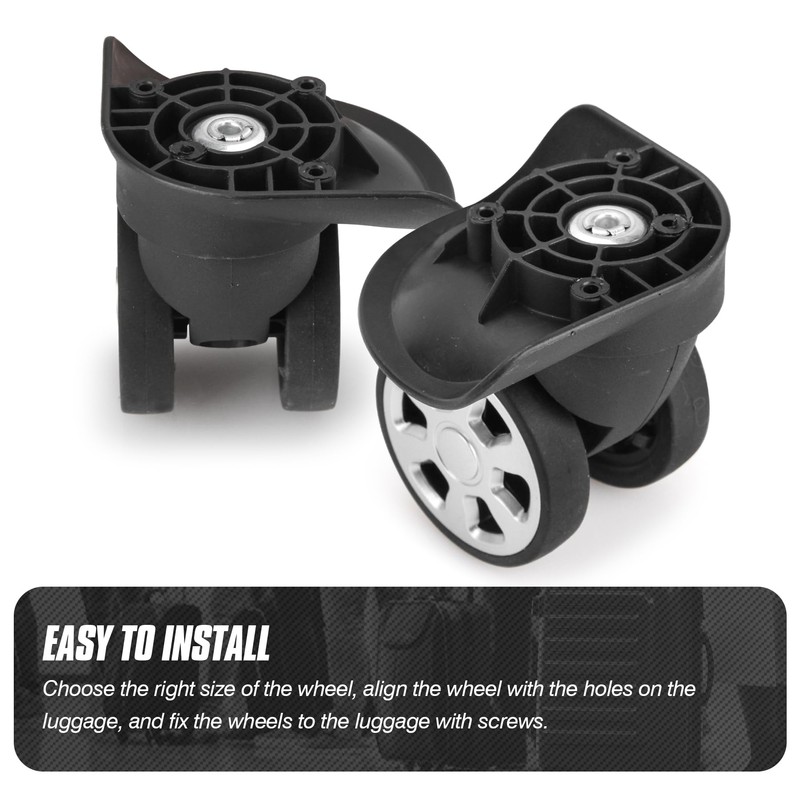 Volein Suitcase Wheels Replacement Wheels for Suitcase Replacement Wheels with