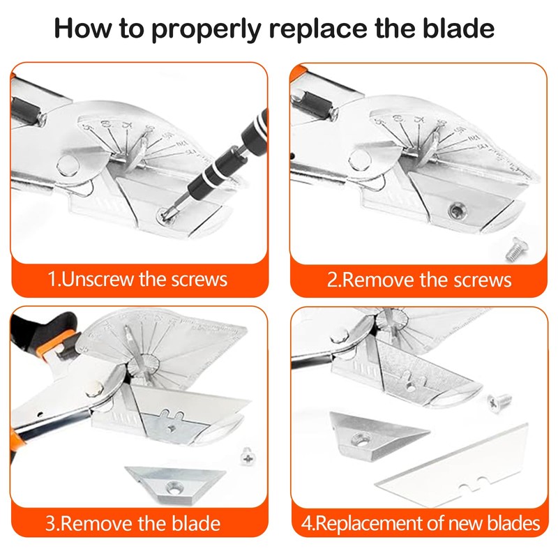 Mitre Scissors, Angle Scissors 45 to 135 Degree Scissors for
